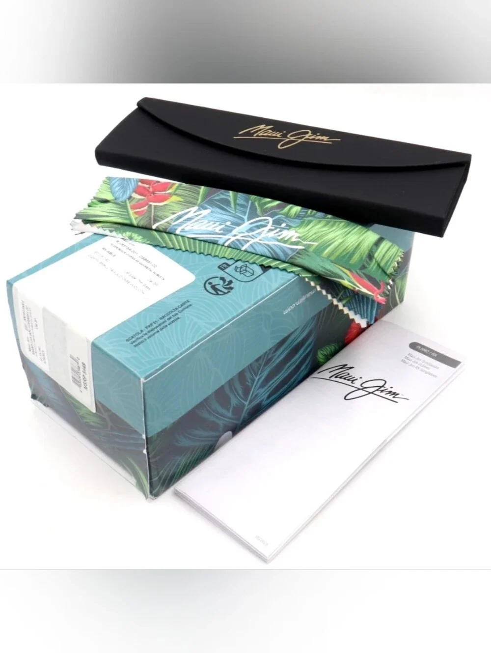 New! Maui Jim ONIPAA ASIAN FIT Gunmetal Mirror Sunglasses DSB651-02 MJ0651SA-001